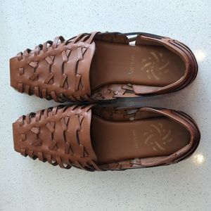 Sam & Libby - Asha Espadrilles in Saddle (9.5)